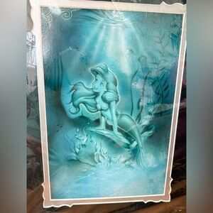 Ariel The Little Mermaid collectible Art Print Disney artist Tony Harris
